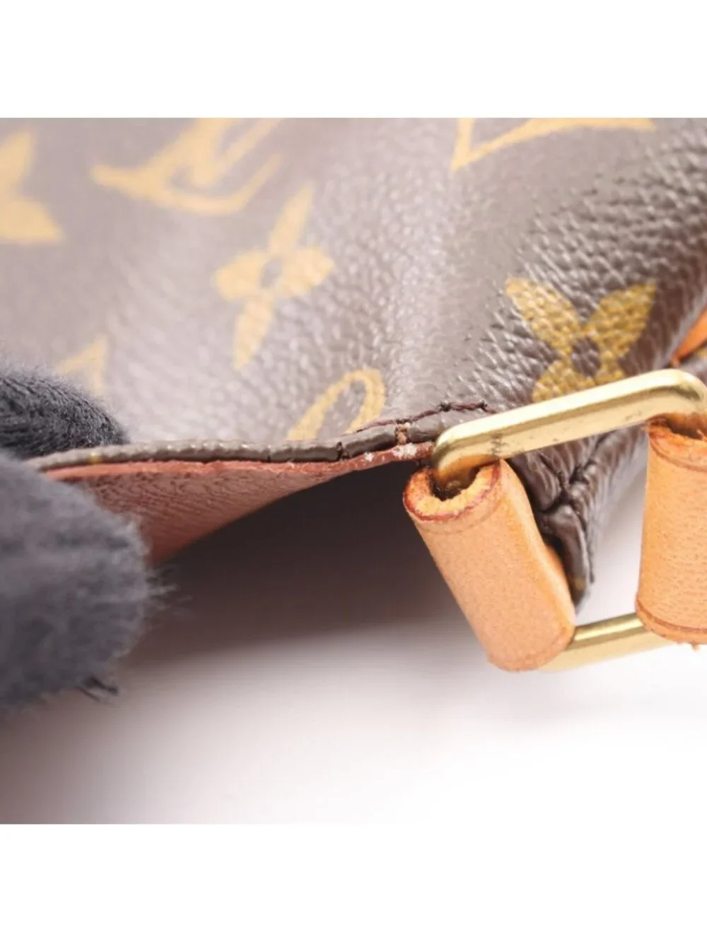 Louis Vuitton Shoulder Bag Musette Salsa Long Strap Canvas Leather